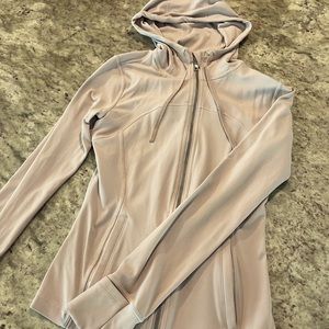 Lululemon Light Pink Zip Hoodie Jacket